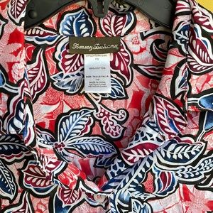 - Tommy Bahama Boyfriend Shirt Dress Cover Up Large